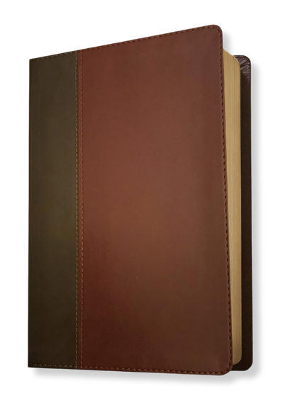 KJV Personal Size, Giant Print Bible, LeatherLike (Brown)