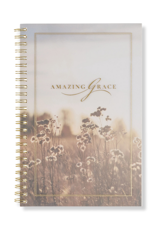 Amazing Grace Spiral A5 Journal