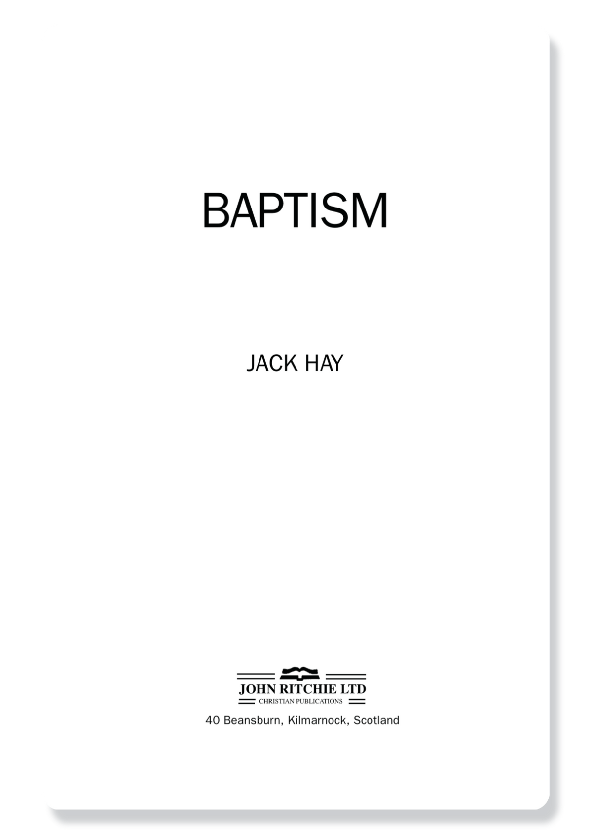 Baptism