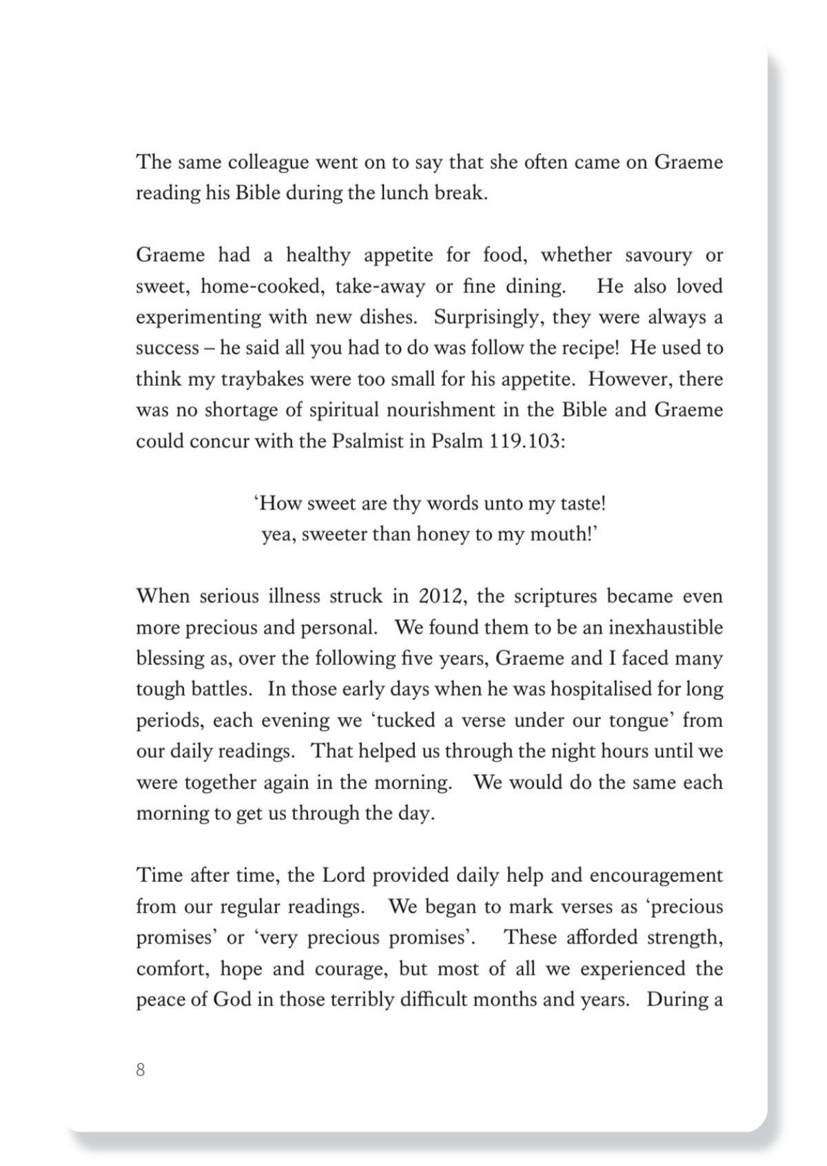 Banqueting on the Bible
