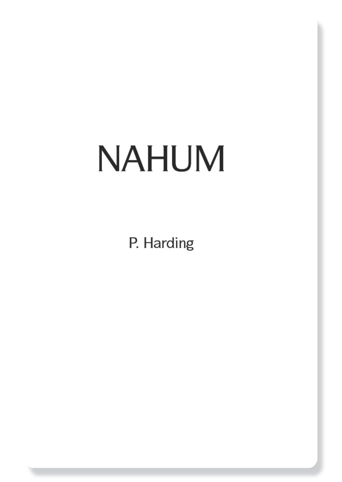 Nahum, Habakkuk, Zephaniah & Haggai