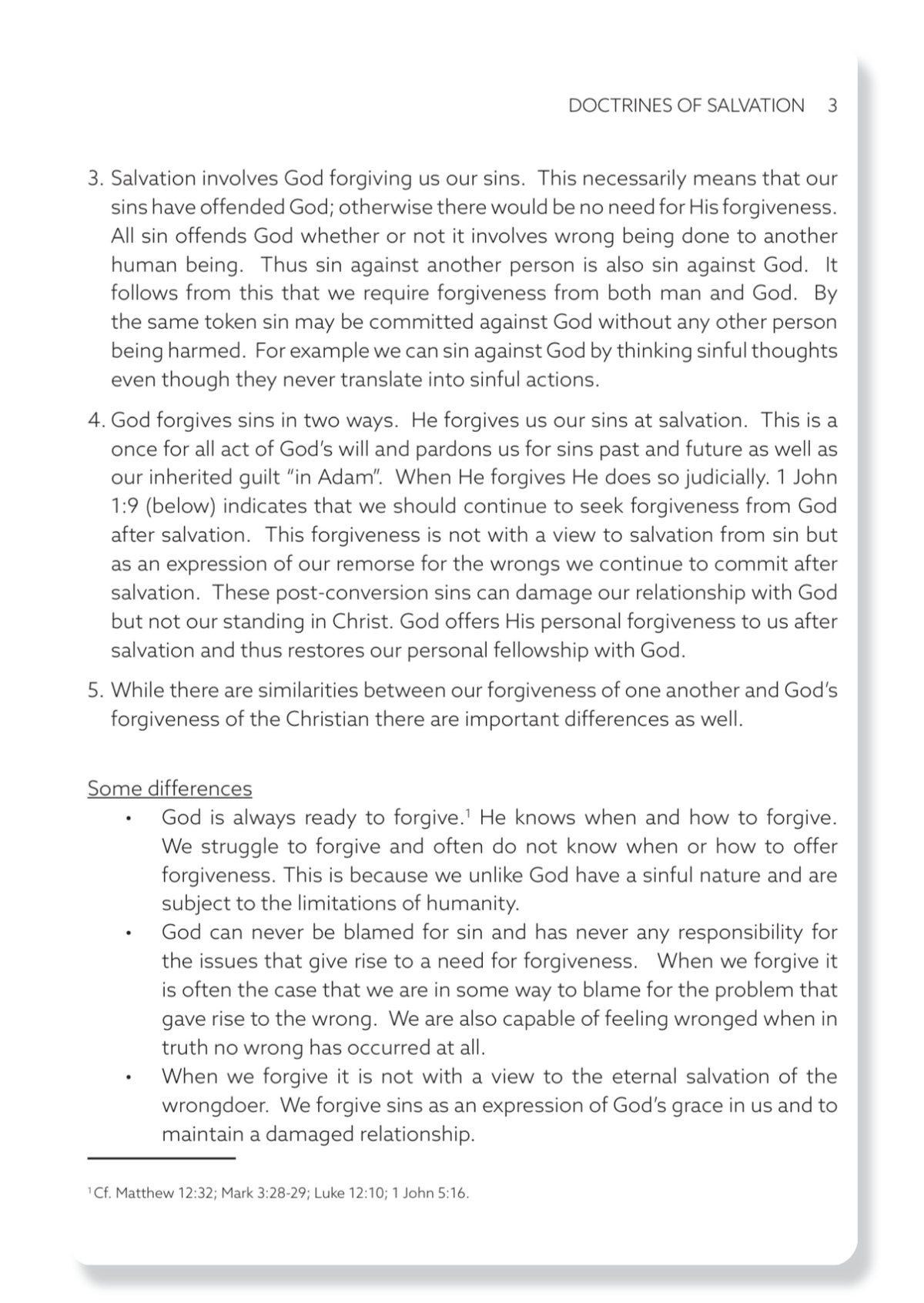 Book 2: Doctrines of Salvation