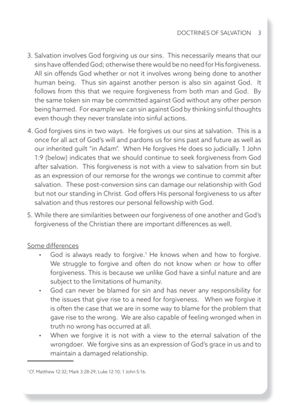Book 2: Doctrines of Salvation