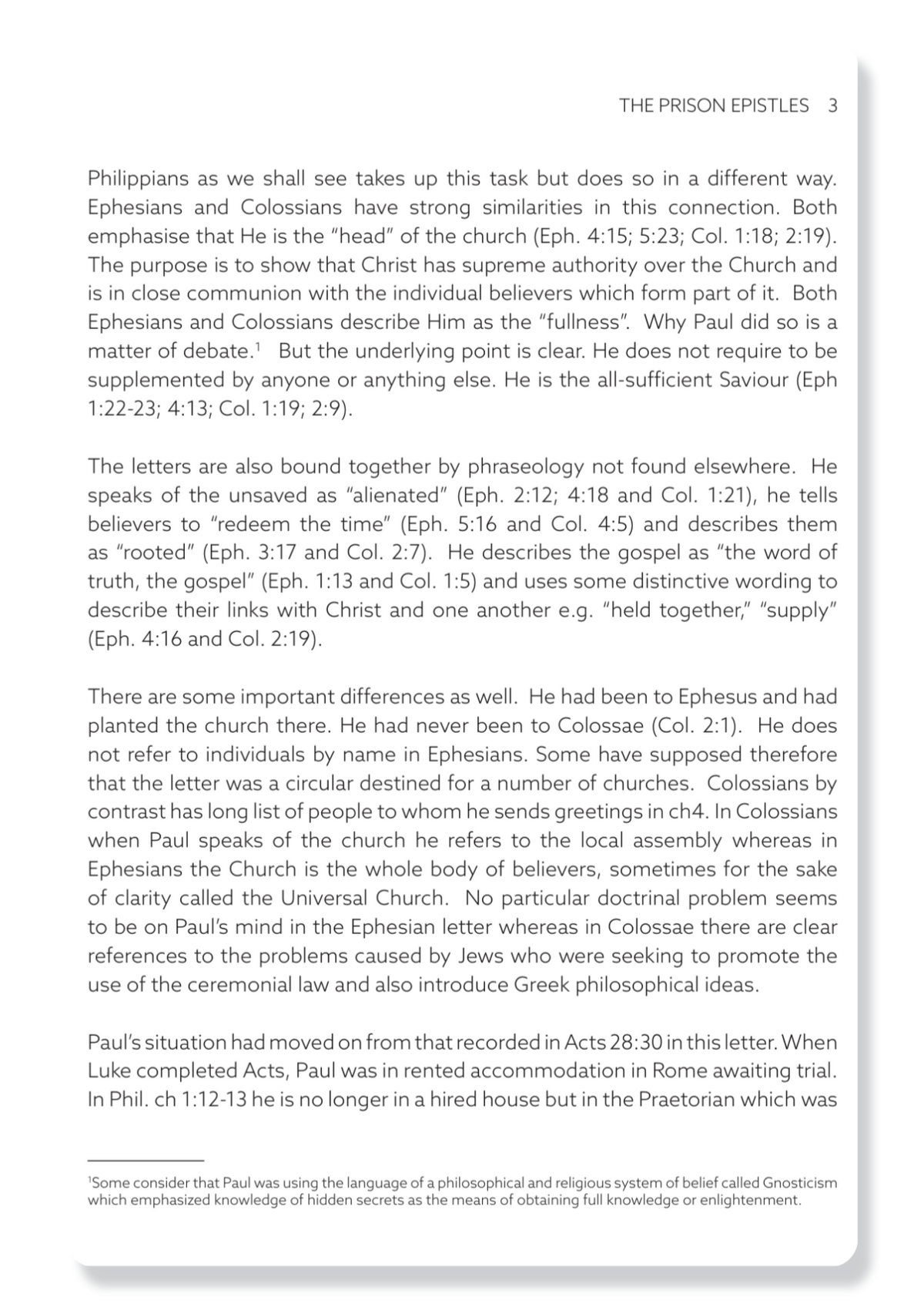 Book 5: The Prison Epistles