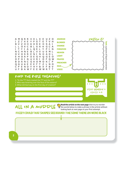 Bible Explorers Activity Book