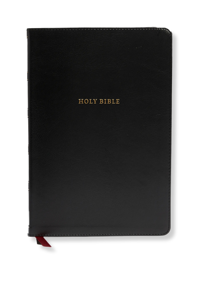 NKJV Reference Bible Center-Column, Giant Print (Black)