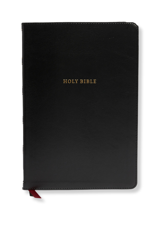 NKJV Reference Bible Center-Column, Giant Print (Black)