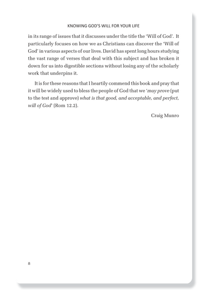 Knowing God's Will for Your Life