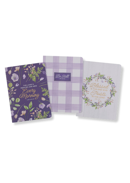 The Lord's Mercies Set of 3 A5 Notebooks