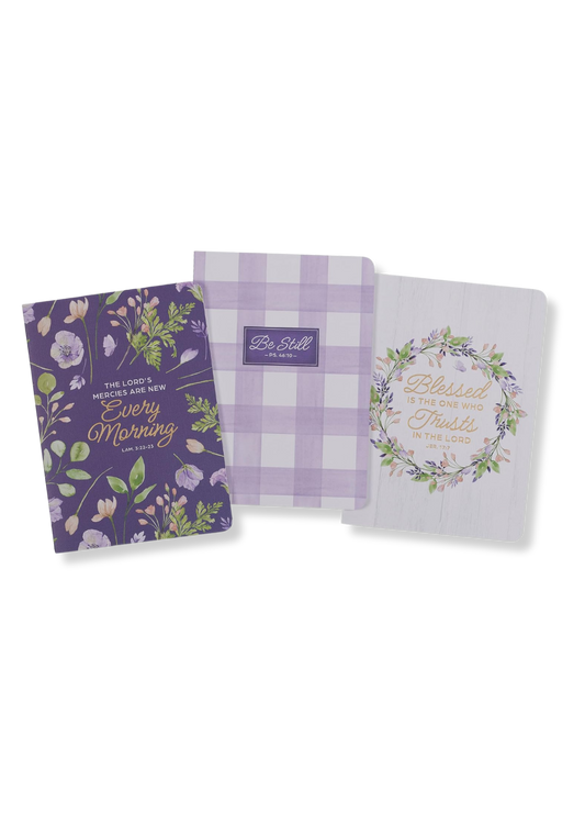 The Lord's Mercies Set of 3 A5 Notebooks