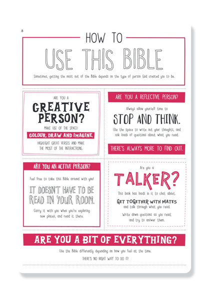 Good News Bible (GNB) Premium Youth Edition (Blue)