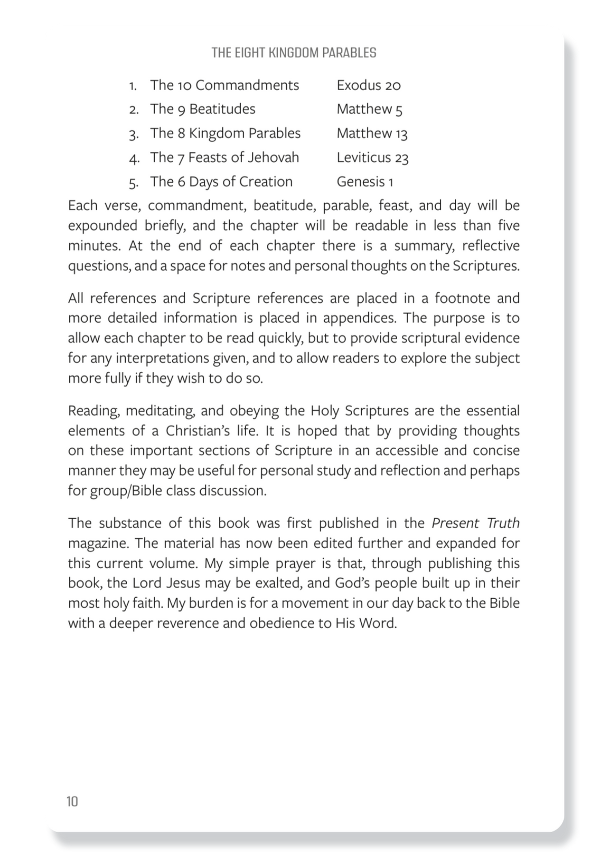 8 Kingdom Parables