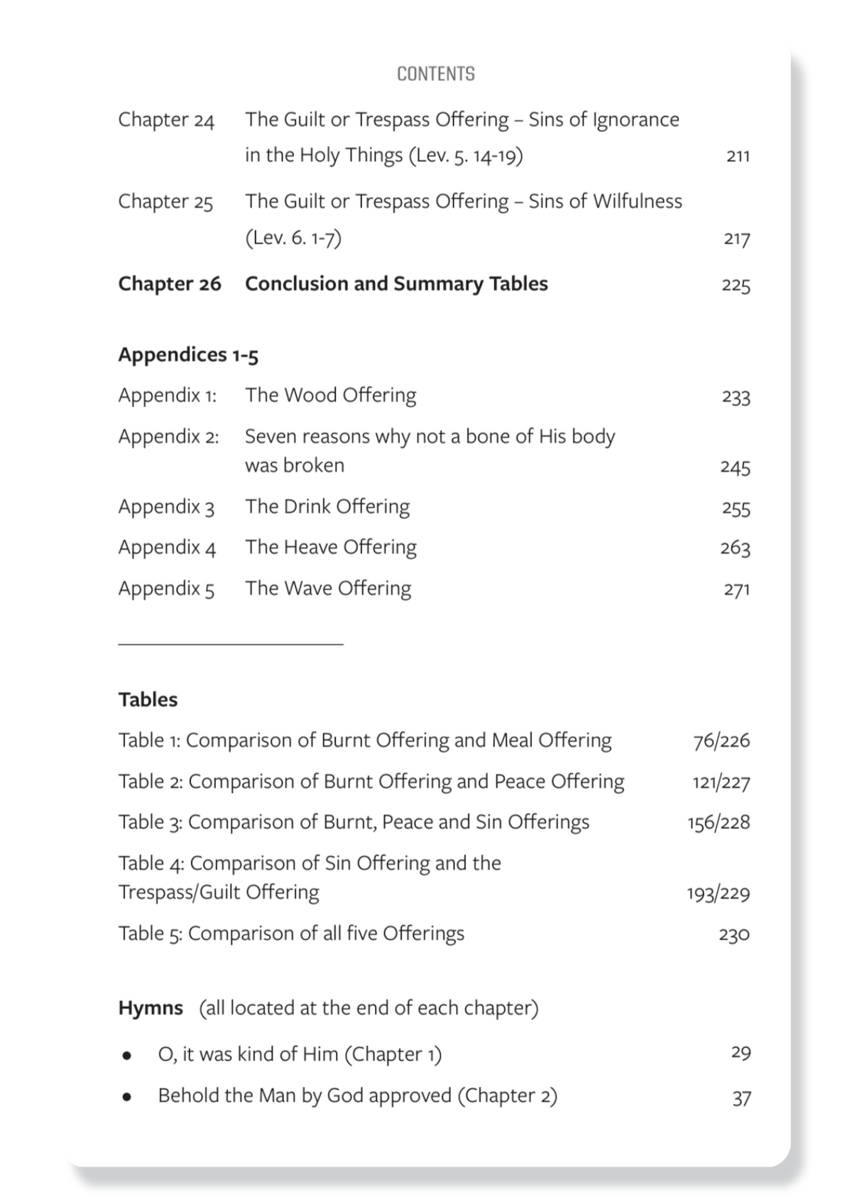 5 Principal Offerings