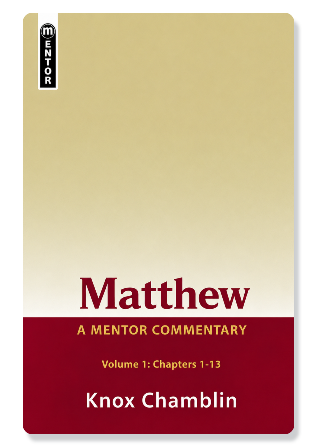 Matthew: Volume 1 (Ch.1-13)