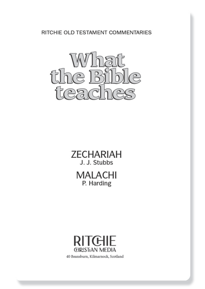 Zechariah & Malachi