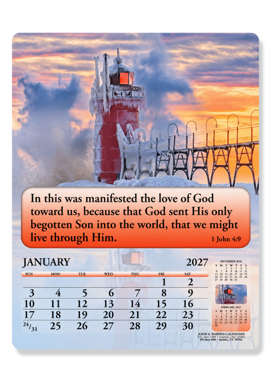 2027 Joyful News Gospel Calendar