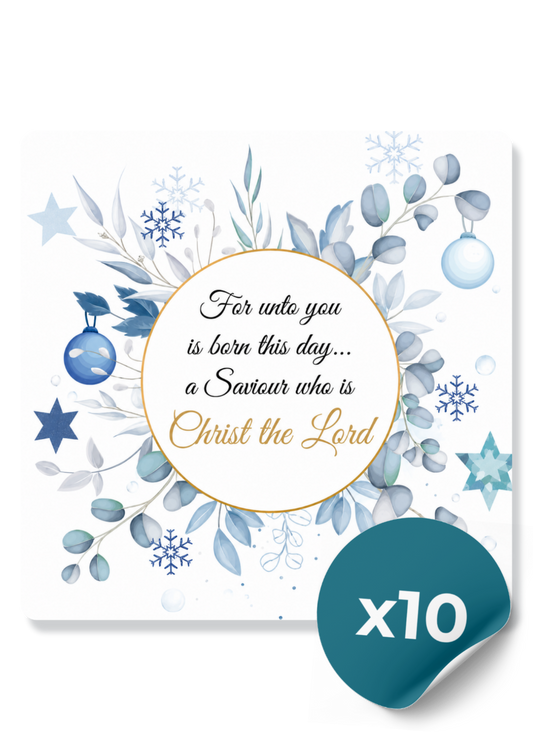 Christmas Cards: A Saviour who is Christ the Lord (10 Cards)