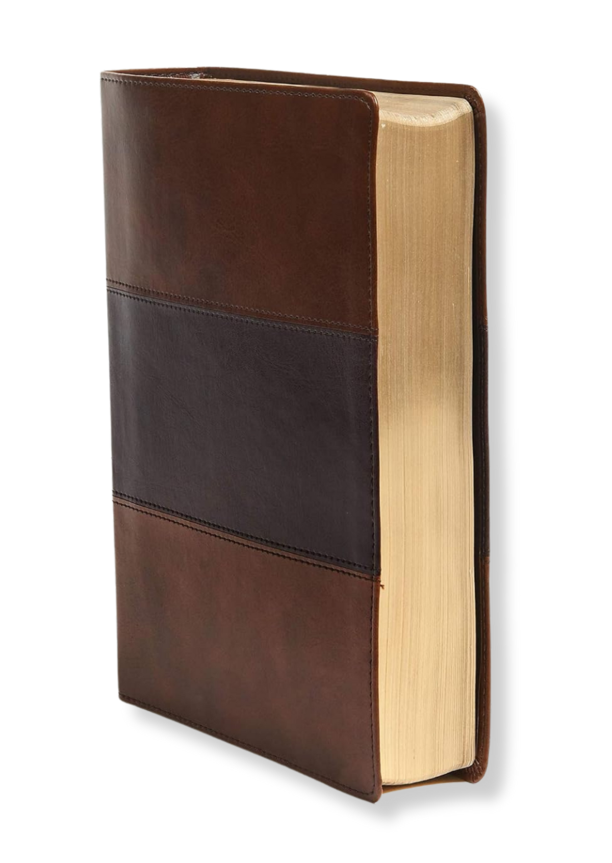 Holman KJV Study Bible, Full Colour Leather (Brown)