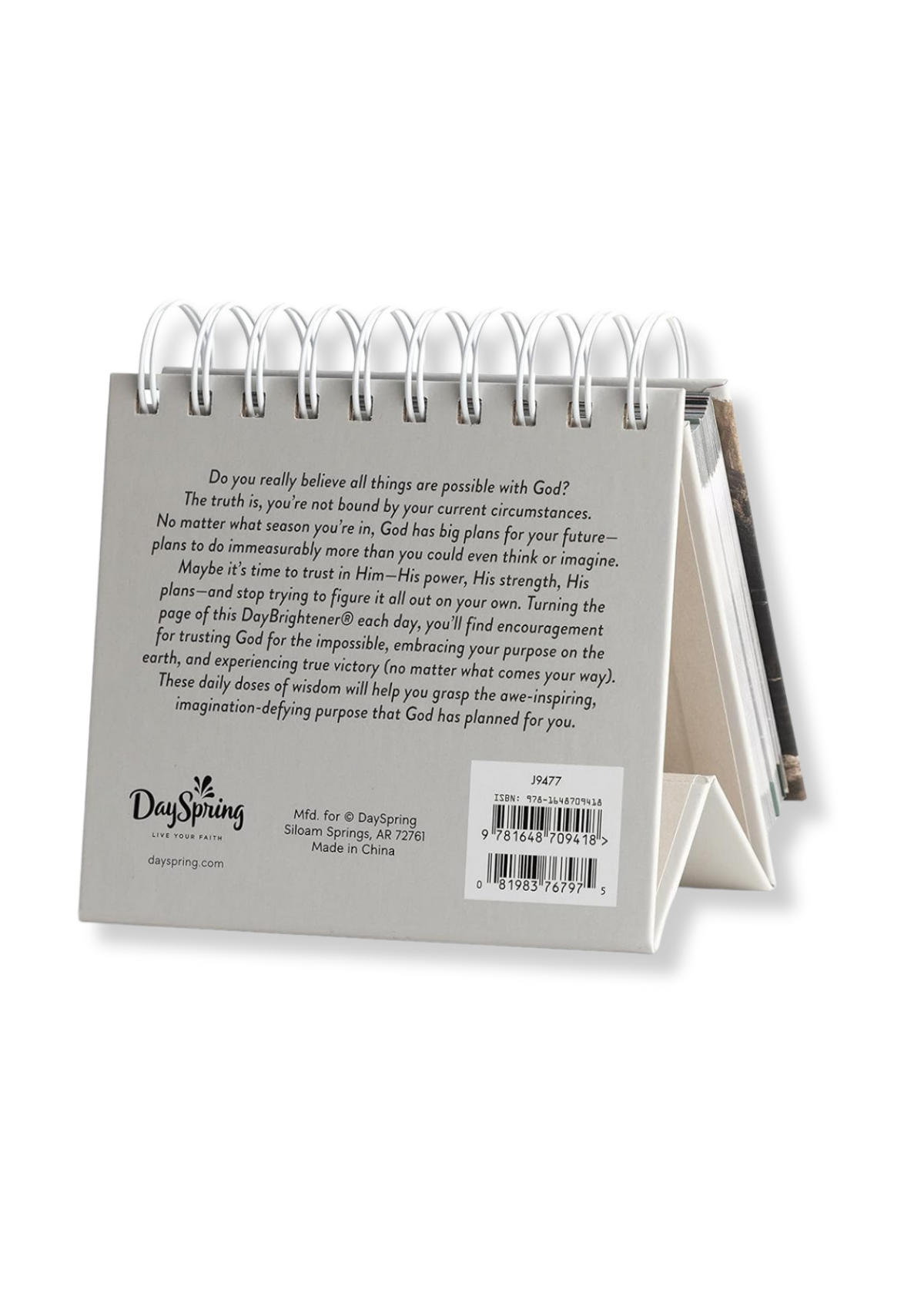"Designed For Greatness" Perpetual Calendar DayBrightener