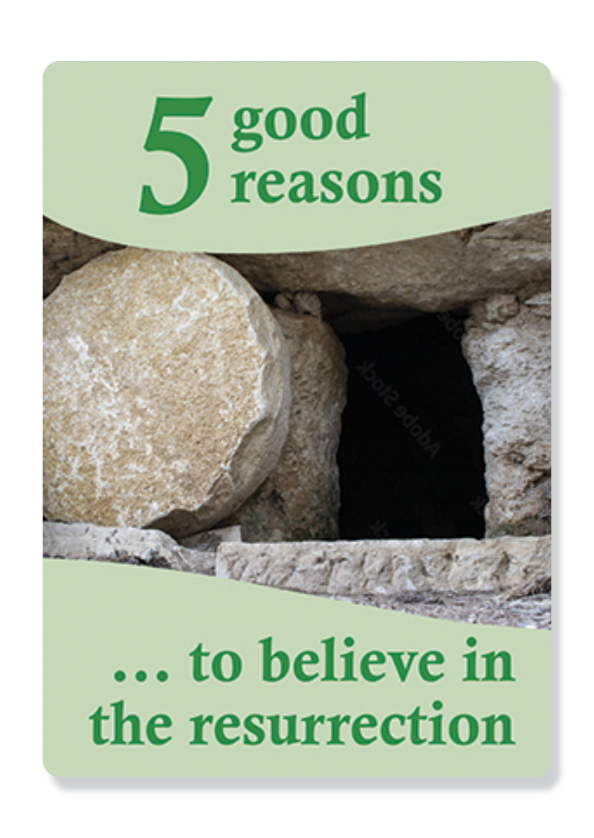 5 Good Reasons A6 Gospel Cards - Complete Set