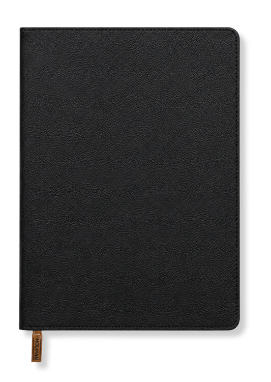 Bible Cover Organizer, Extra Large Black Leathertouch
