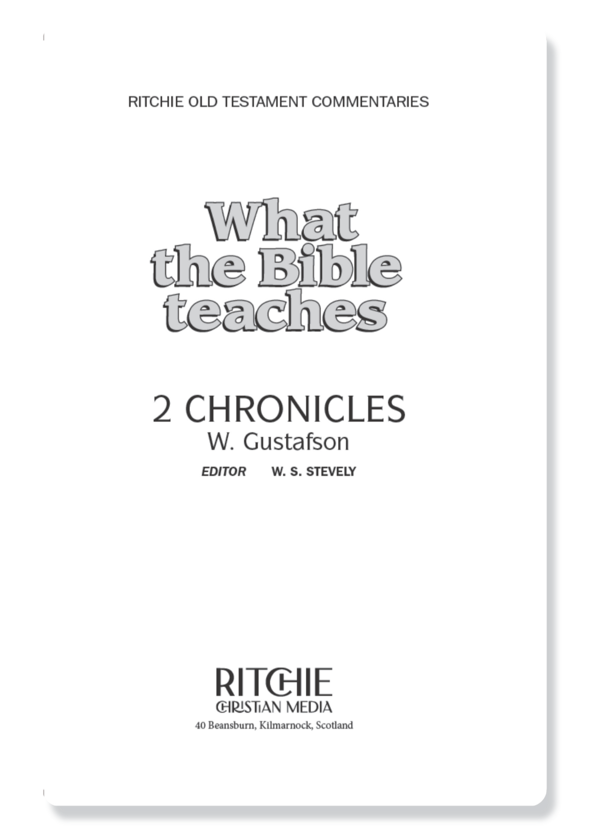2 Chronicles