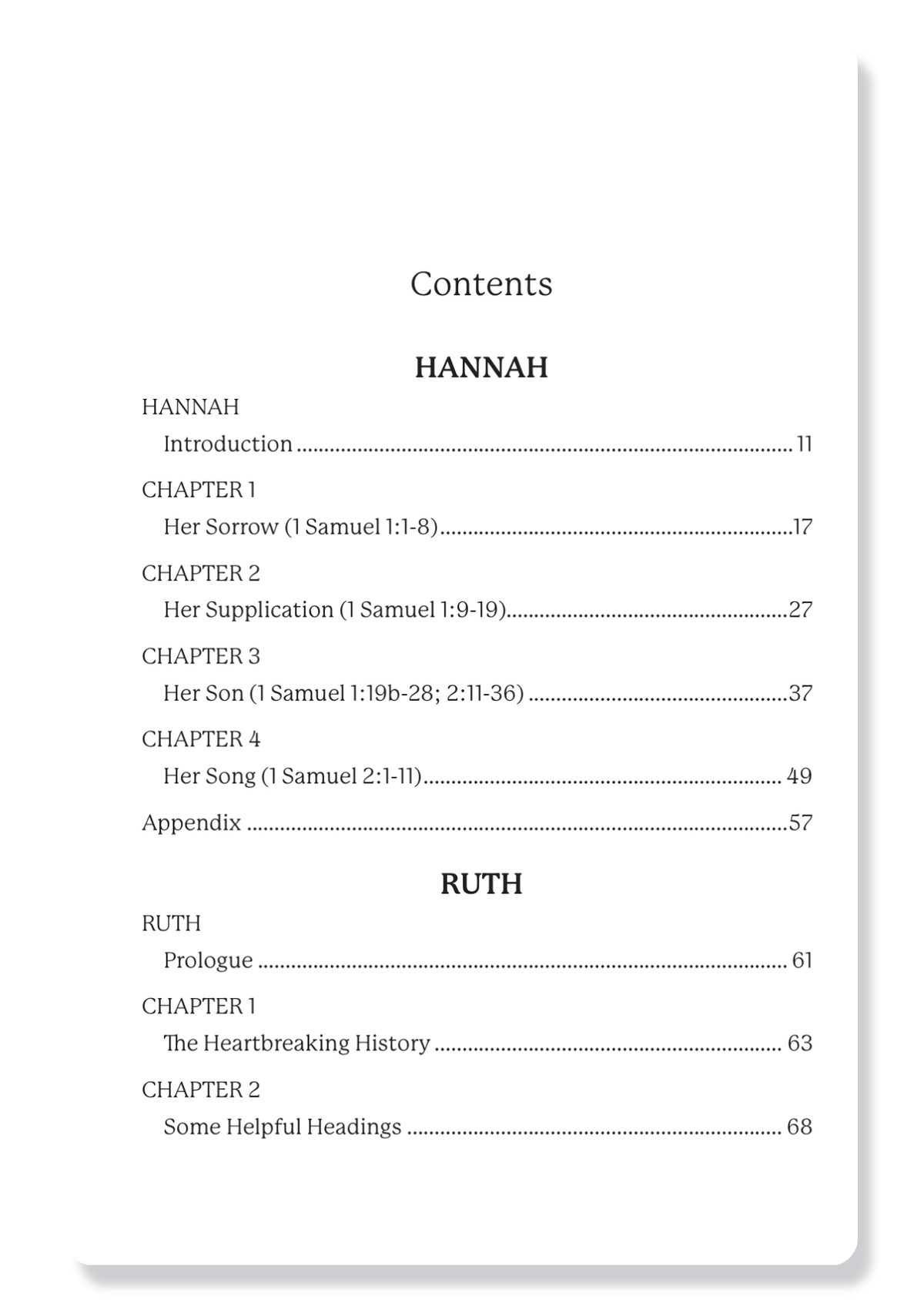 Hannah & Ruth