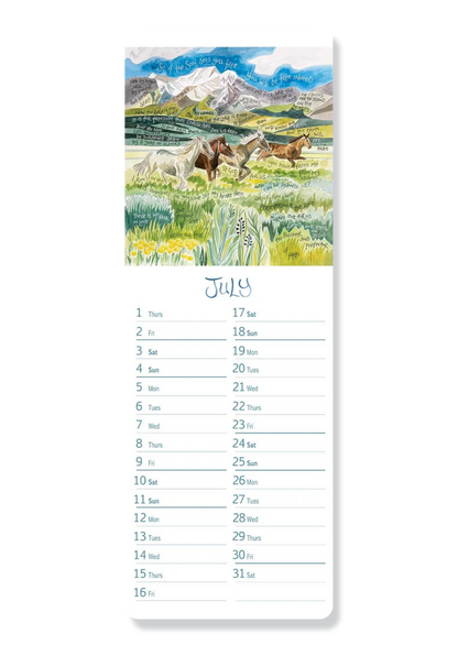 Hannah Dunnett Slim Calendar