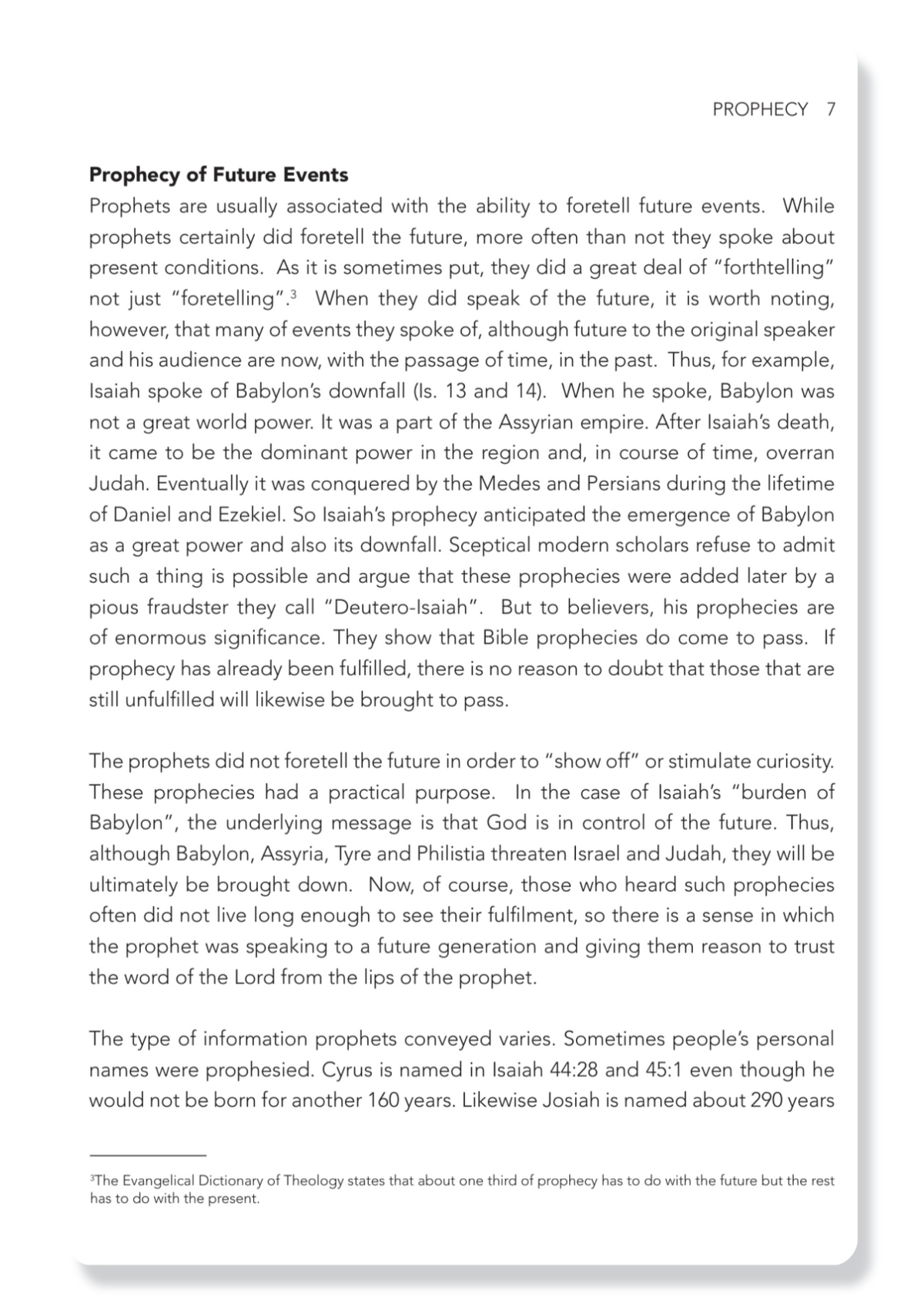 Book 7: Prophecy