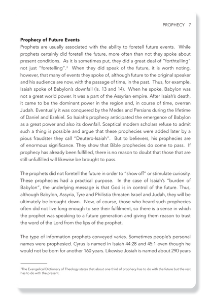 Book 7: Prophecy