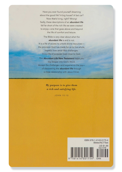 NLT Abundant Life New Testament