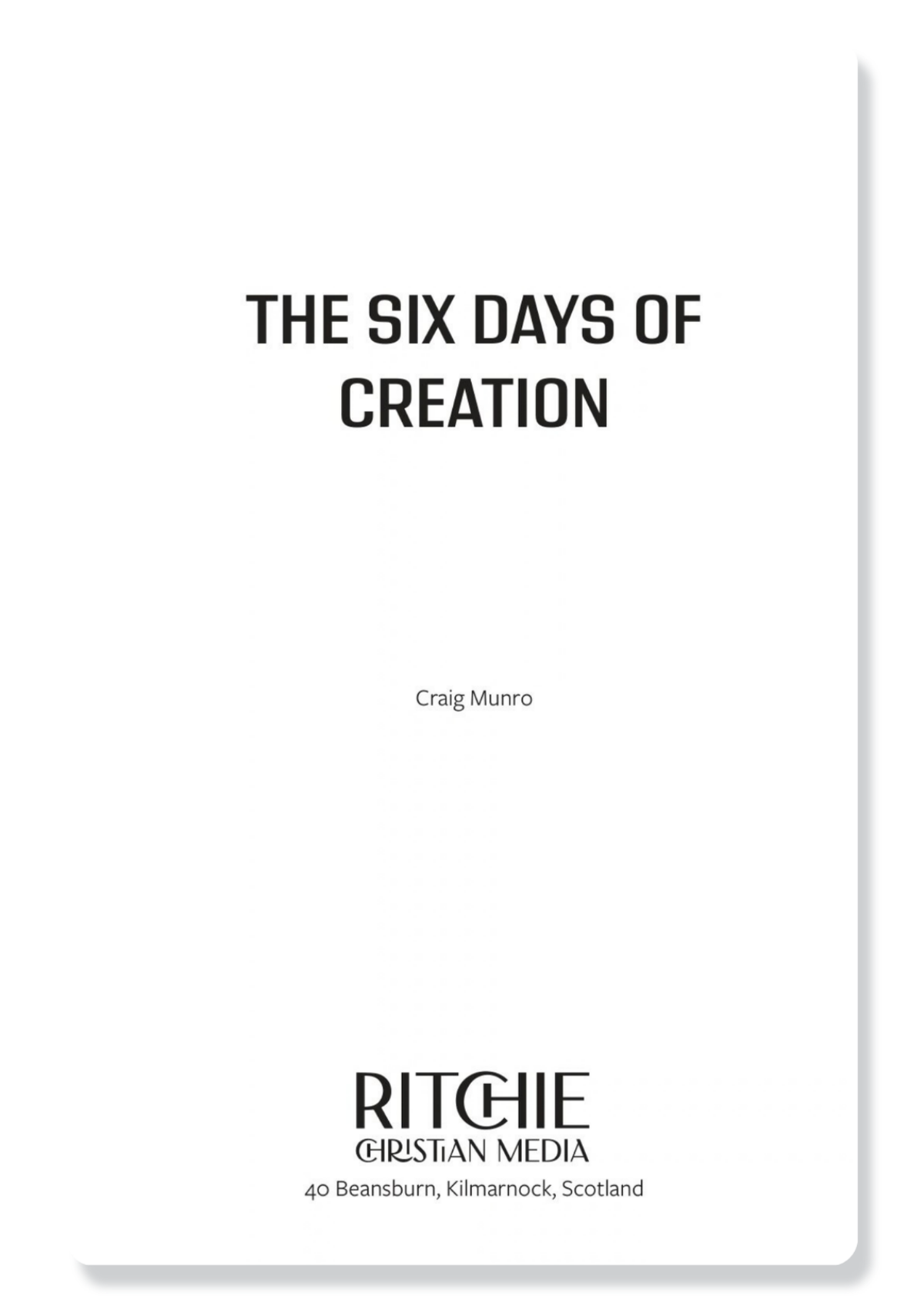 6 Days of Creation