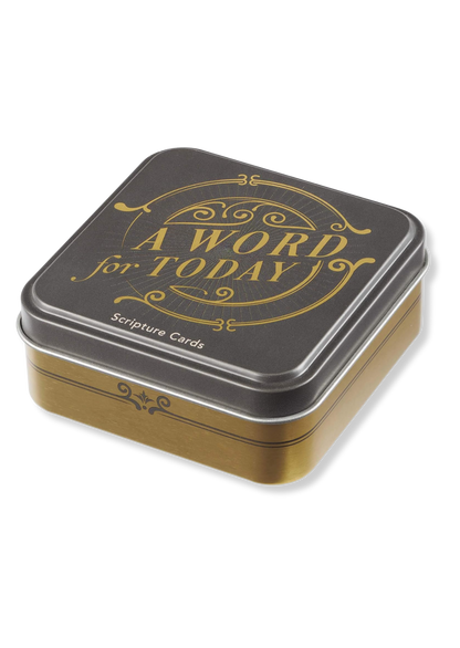 A Word for Today for Men in a Tin