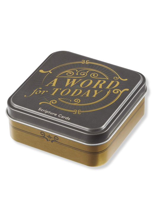 A Word for Today for Men in a Tin