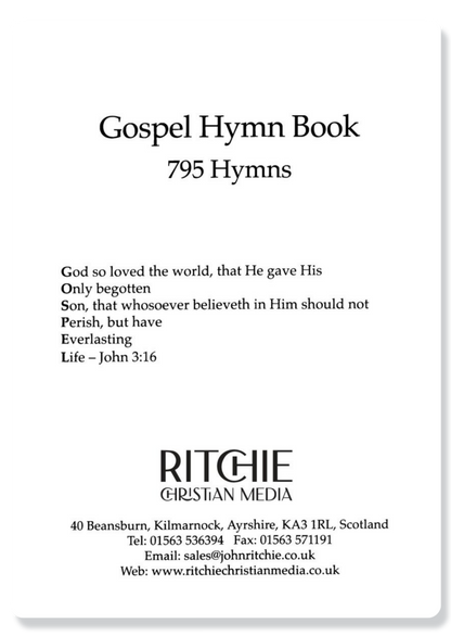 New Gospel Hymn Book