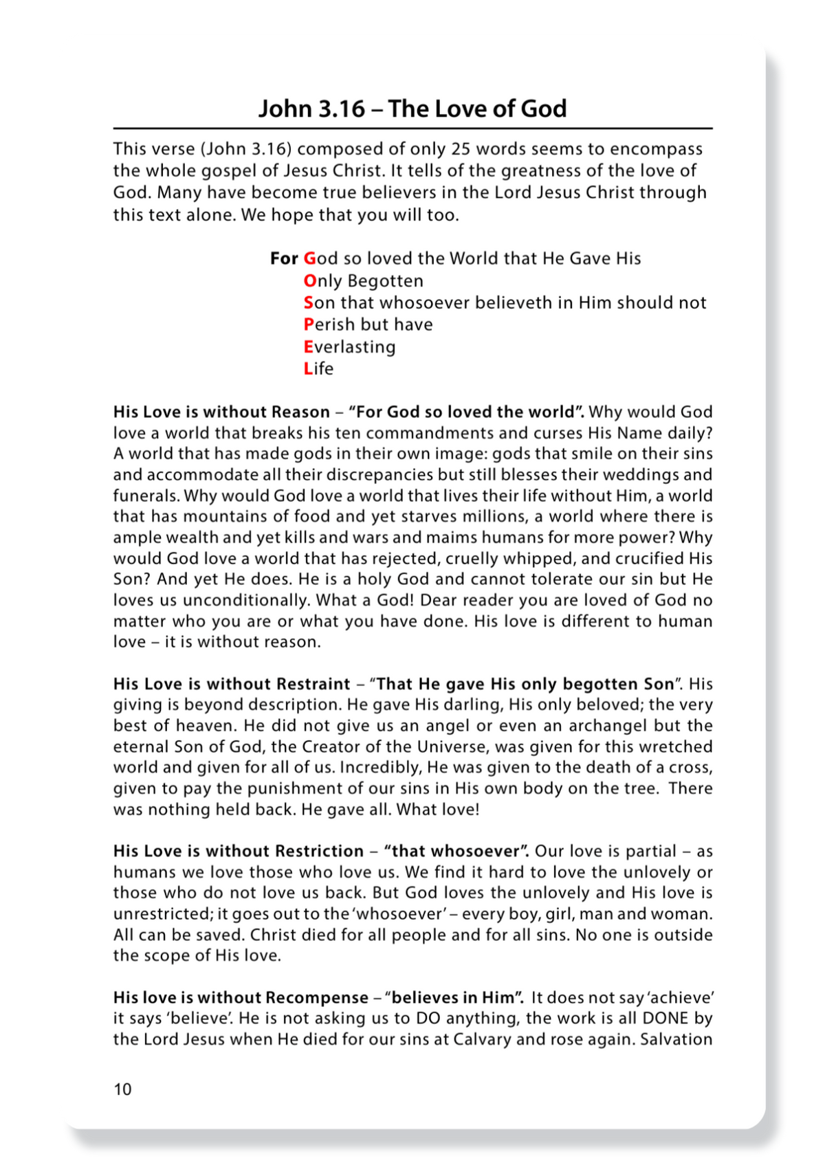 The Gospel of John, with Notes