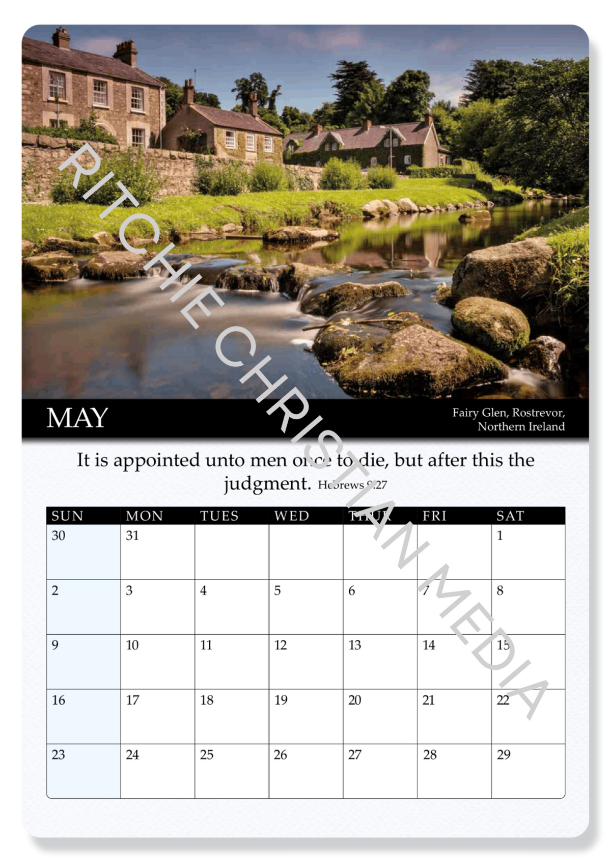 Gospel Calendar 2027