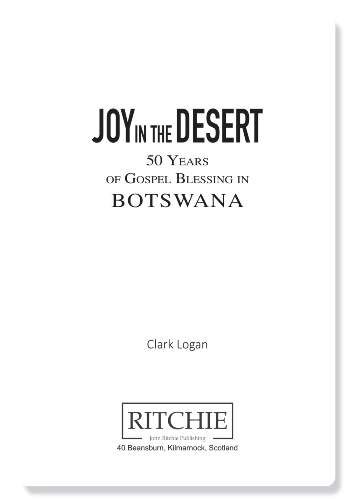 Joy in the Desert