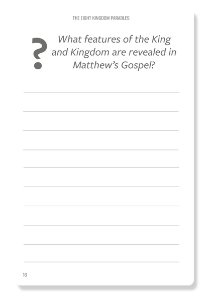 8 Kingdom Parables
