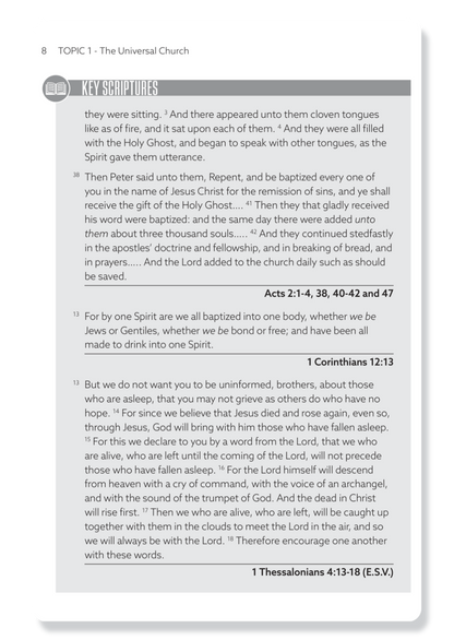 Book 1: The Church
