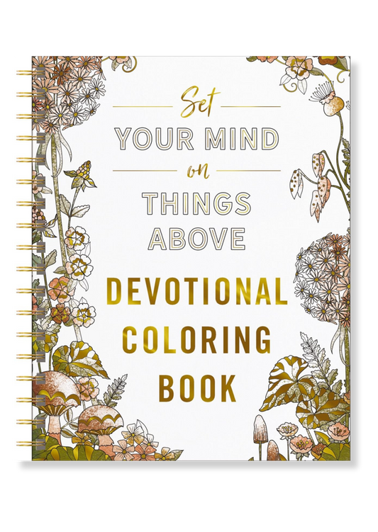 Set Your Mind on Things Above Colouring Book
