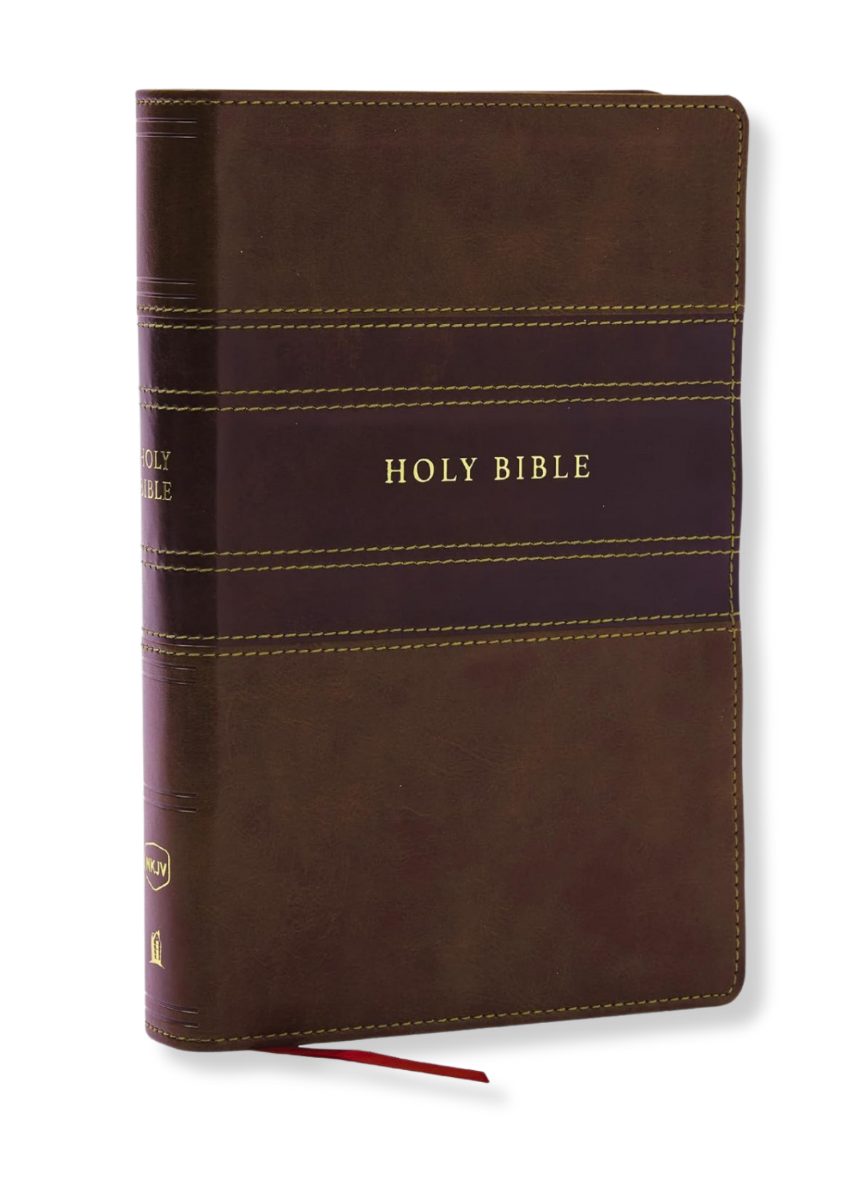NKJV Personal Size Large Print Reference Bible (Brown)