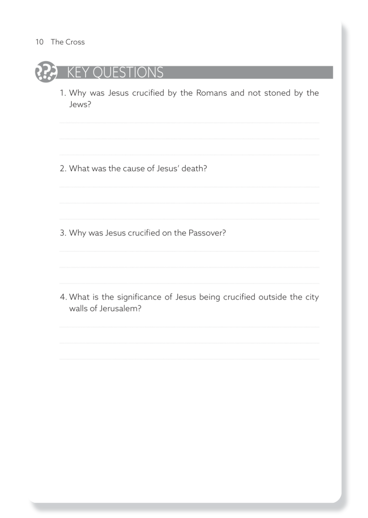 Book 9: The Cross