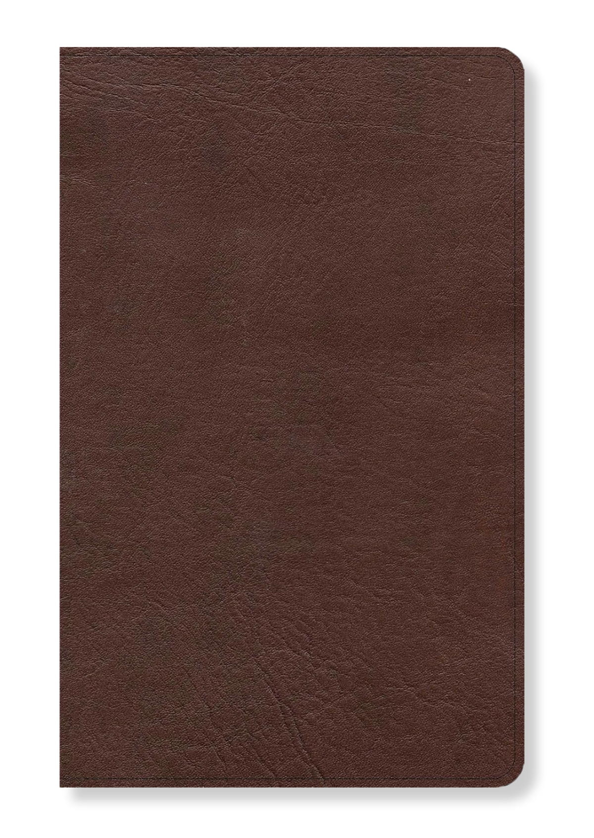 KJV Single-Column Personal Size Bible, Leathertouch (Black/Brown)