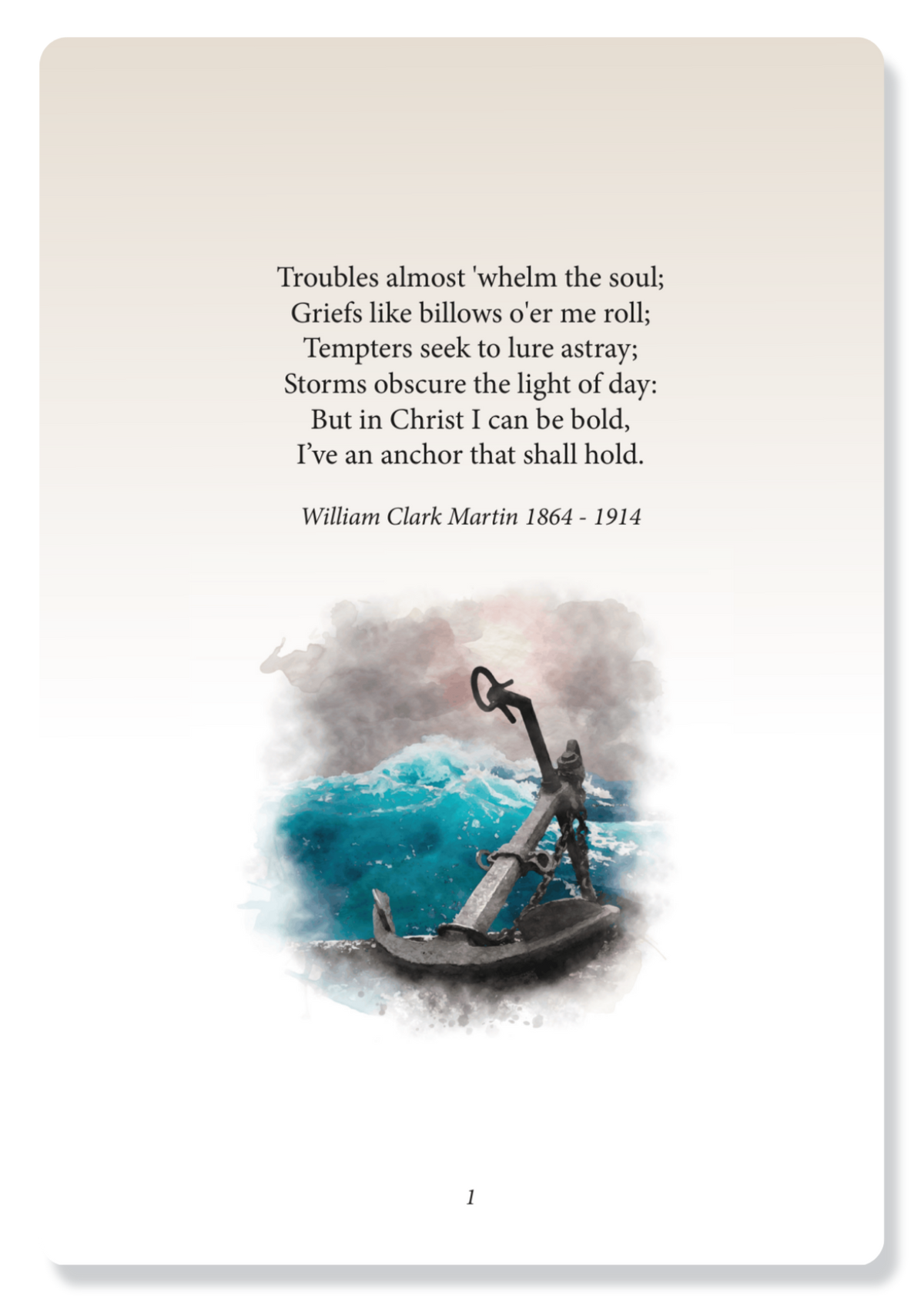 Hope, The Anchor Of The Soul