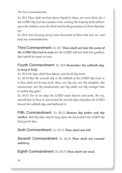 10 Commandments