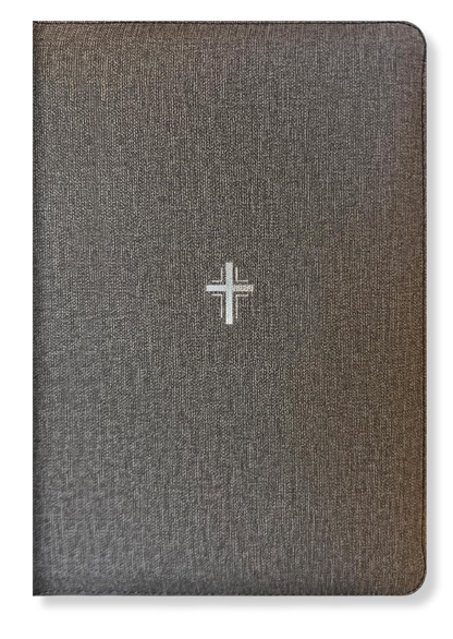 NLT Thinline Reference Zip Bible (Grey, Filament App Enabled)