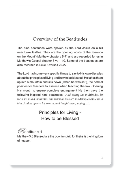 9 Beatitudes