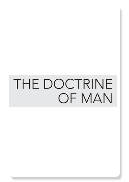 Book 6: The Doctrine of Man