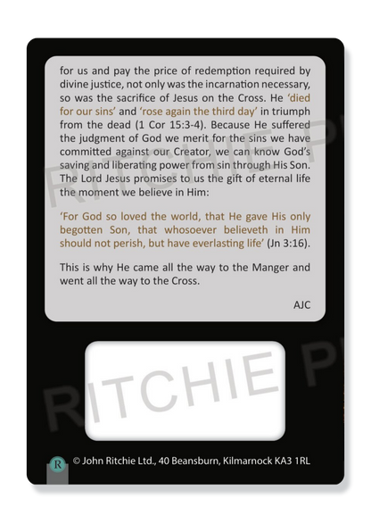 The Manger and the Cross